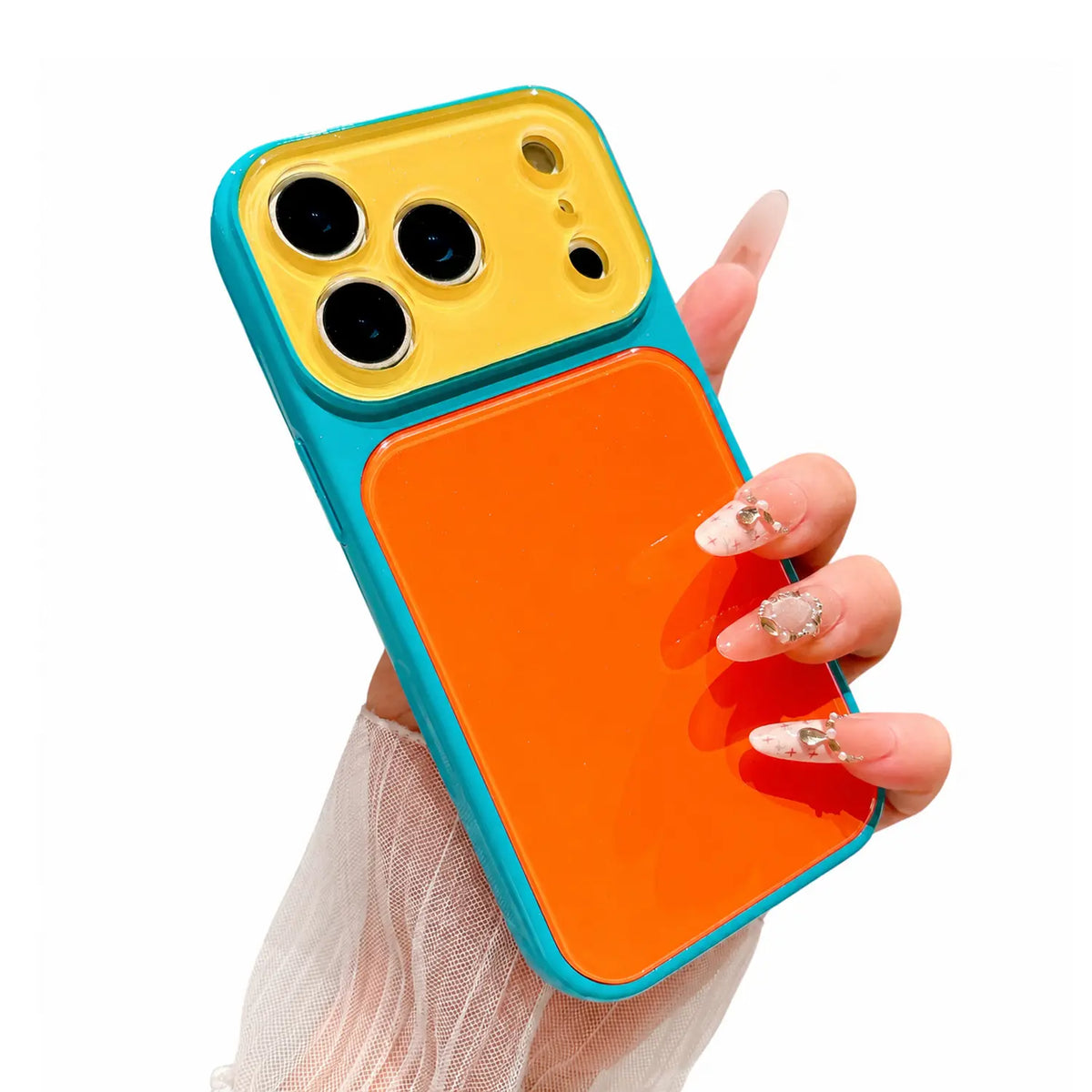 Vibrant Dopamine Color Phone Case for iPhone 17 Pro Max - Cute, Shockproof, and Drop Resistant!