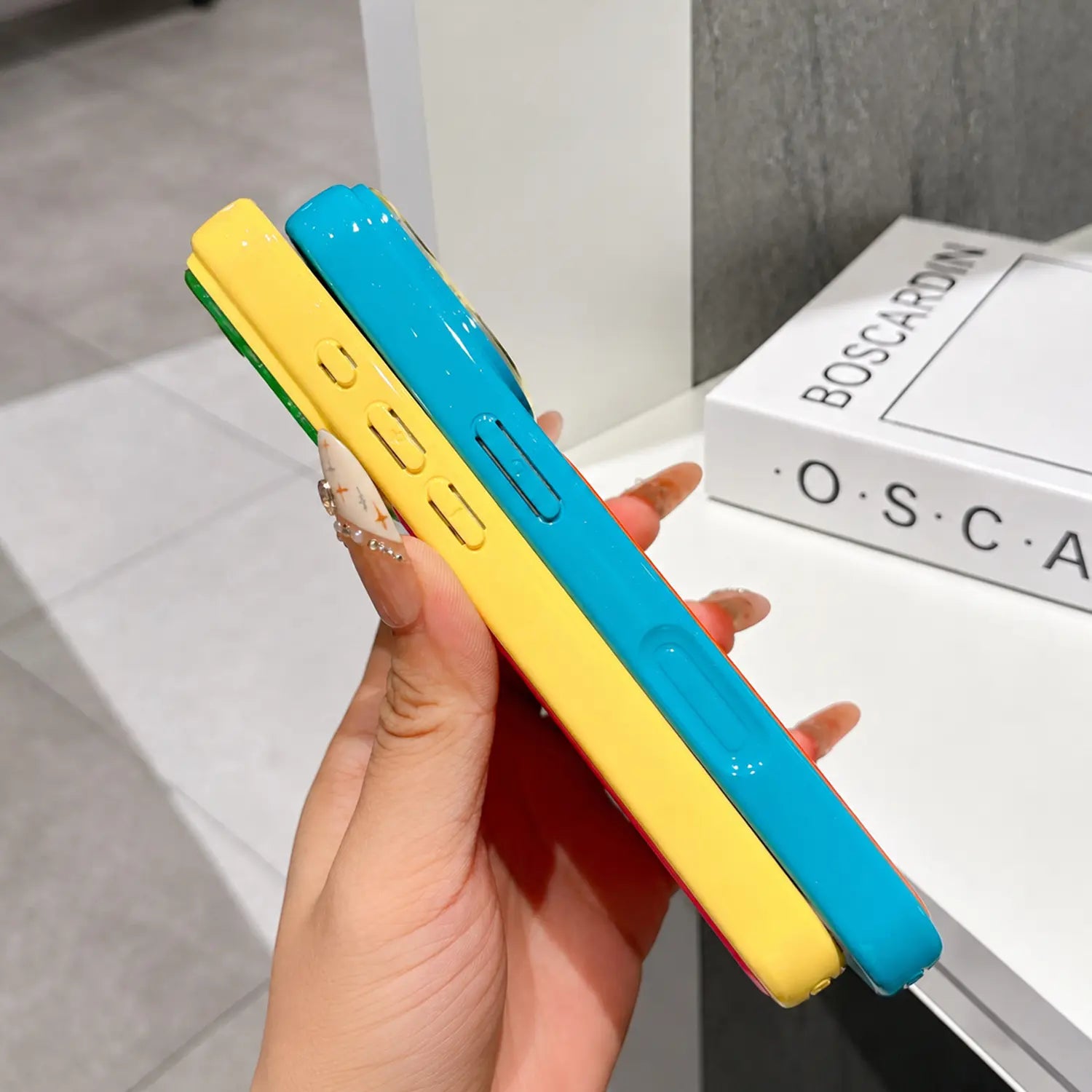 Vibrant Dopamine Color Phone Case for iPhone 17 Pro Max - Cute, Shockproof, and Drop Resistant!