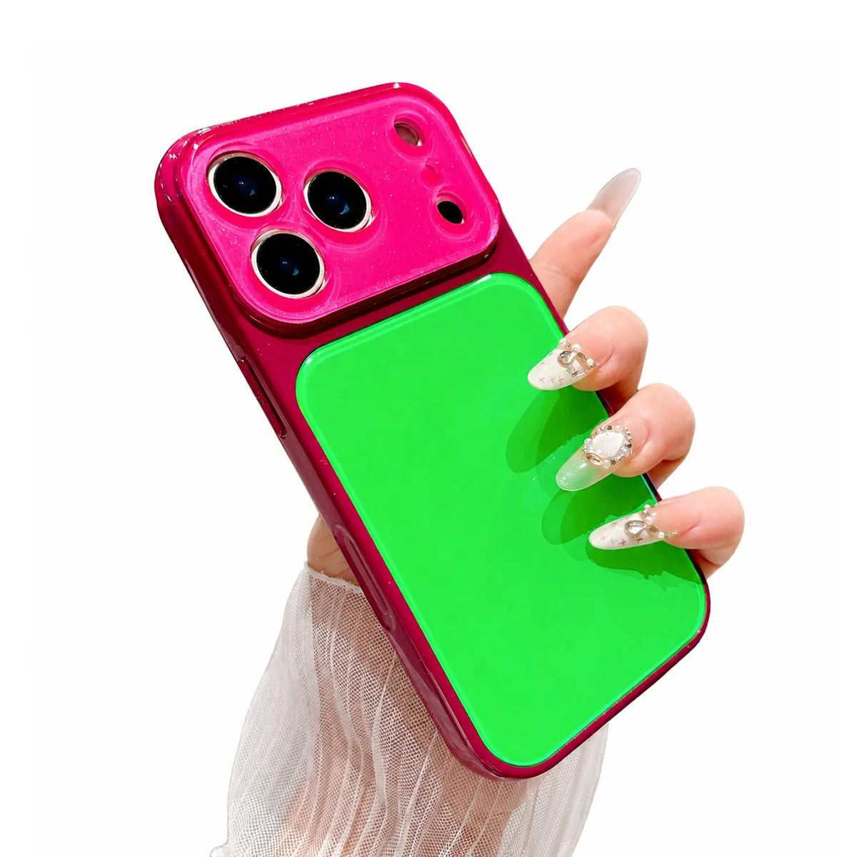 Vibrant Dopamine Color Phone Case for iPhone 17 Pro Max - Cute, Shockproof, and Drop Resistant!