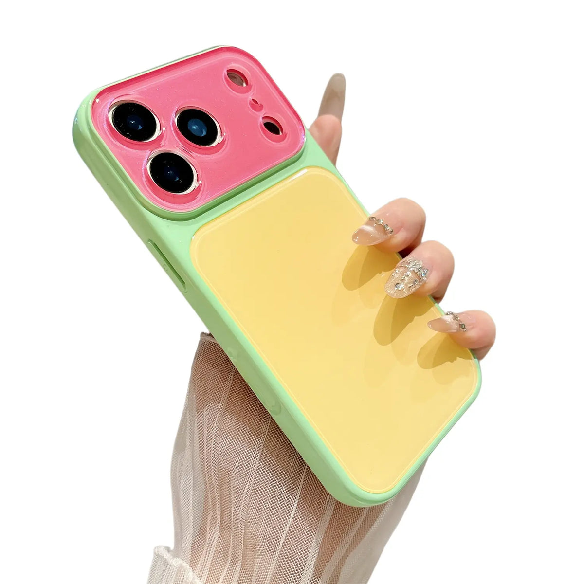 Vibrant Dopamine Color Phone Case for iPhone 17 Pro Max - Cute, Shockproof, and Drop Resistant!