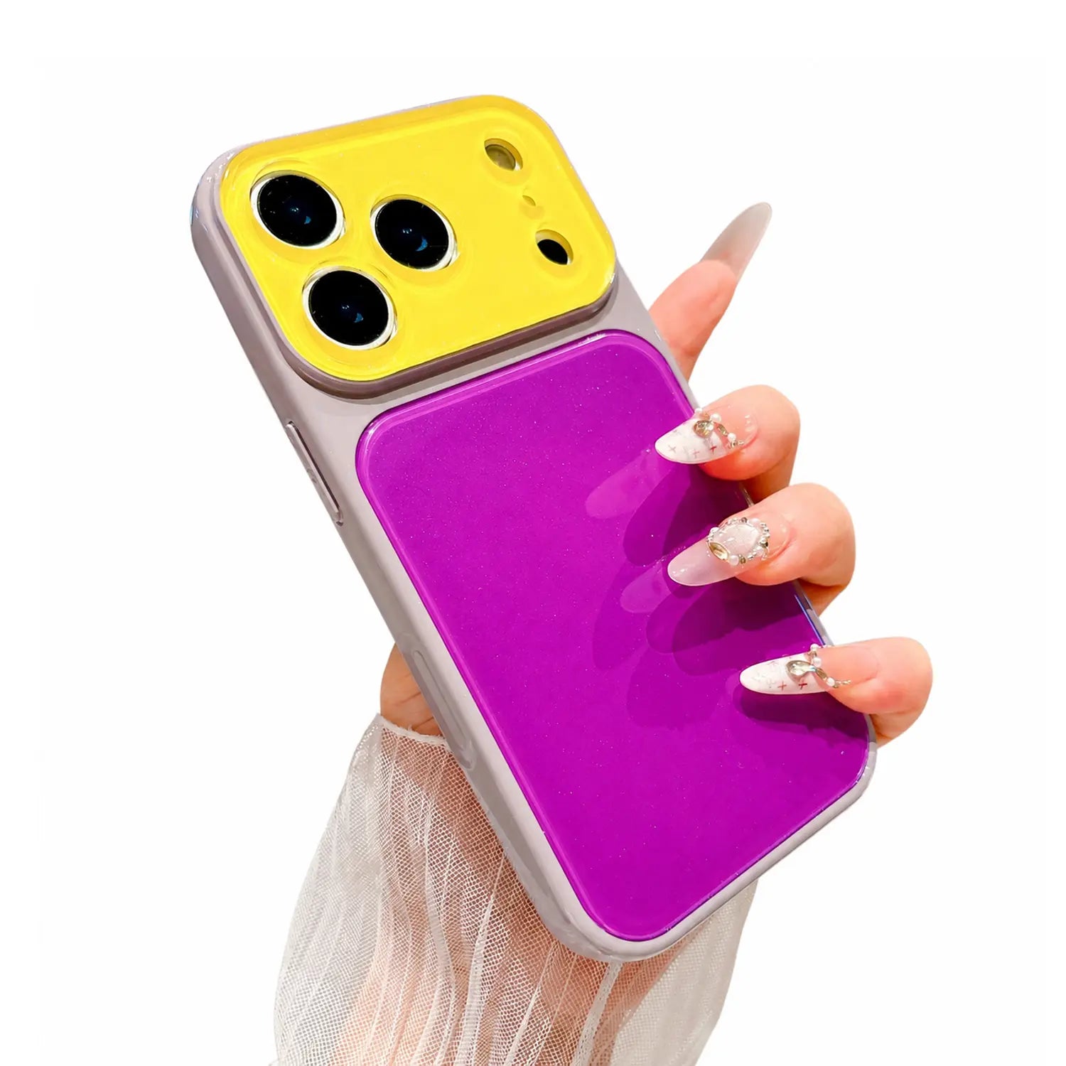 Vibrant Dopamine Color Phone Case for iPhone 17 Pro Max - Cute, Shockproof, and Drop Resistant!