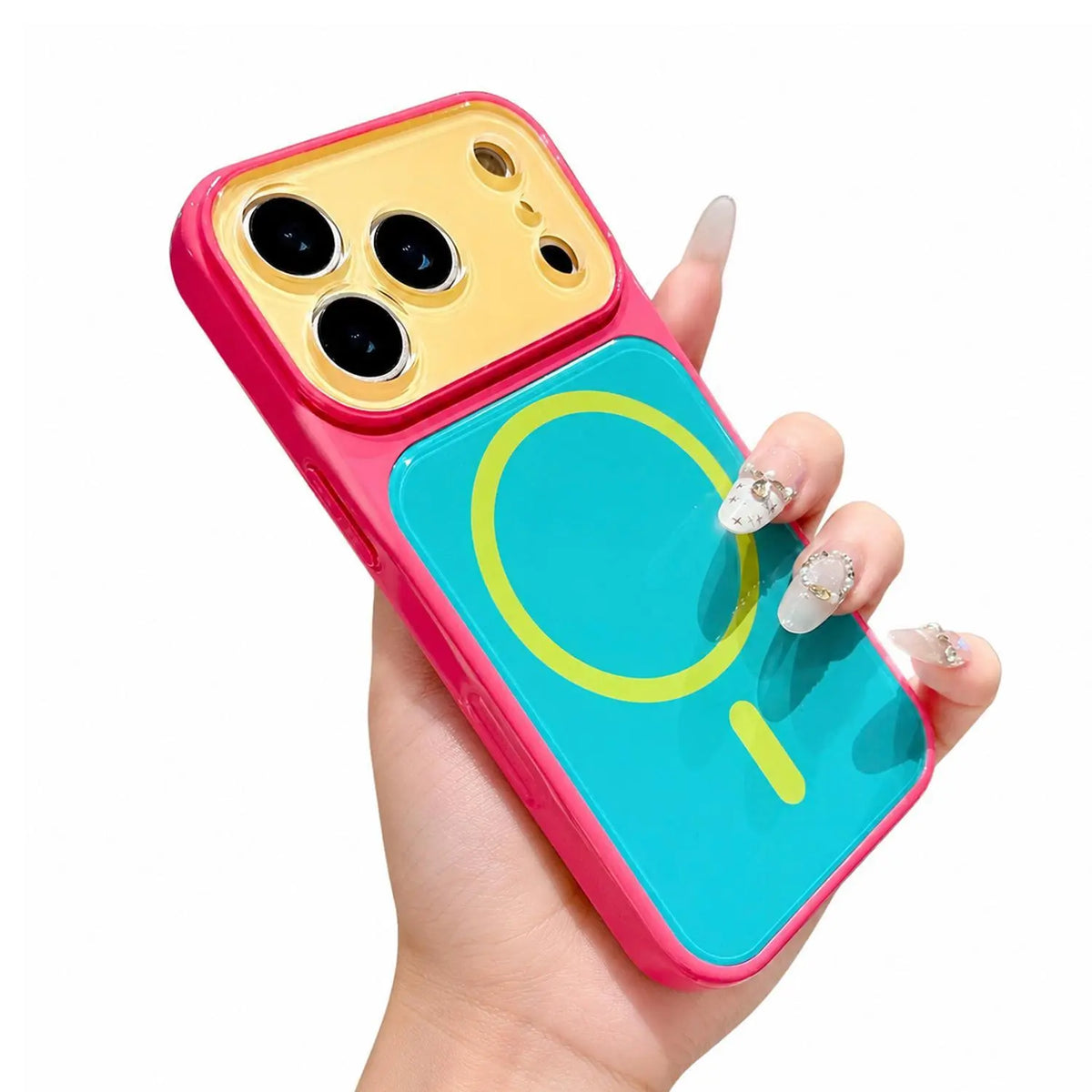 Vibrant Dopamine Color Phone Case for iPhone 17 Pro Max - Cute, Shockproof, and Drop Resistant!