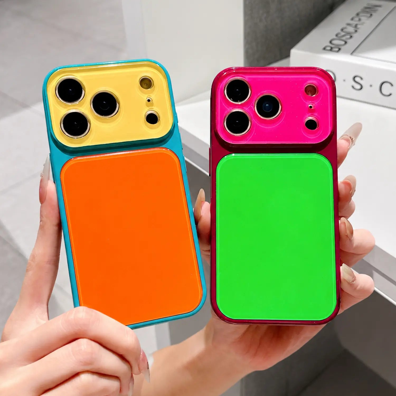 Vibrant Dopamine Color Phone Case for iPhone 17 Pro Max - Cute, Shockproof, and Drop Resistant!